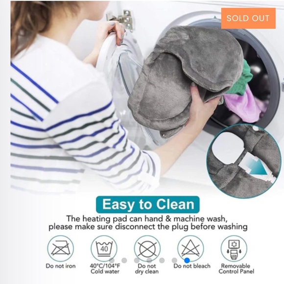 RENPHO‎ NWOT Heating Pad for Back Pain Relief - Picture 4 of 11